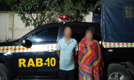 ফরিদপুরে ২১ কেজি গাঁজাসহ দুই মাদক ব্যবসায়ী গ্রেপ্তার