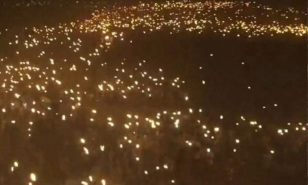 তিস্তা মহাপরিকল্পনার দাবিতে মশাল মিছিল