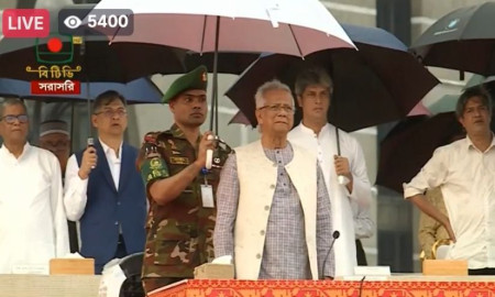 আধা ঘণ্টা দেরিতে জুলাই সনদ স্বাক্ষর অনুষ্ঠান শুরু