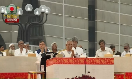 নির্বাচন ইস্যুতে জুলাই সনদ স্বাক্ষর অনুষ্ঠানে যা বললেন প্রধান উপদেষ্টা