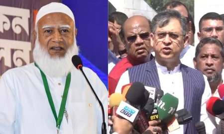 এবার সালাহউদ্দিনের বক্তব্যের প্রতিবাদ জানালেন জামায়াত আমির