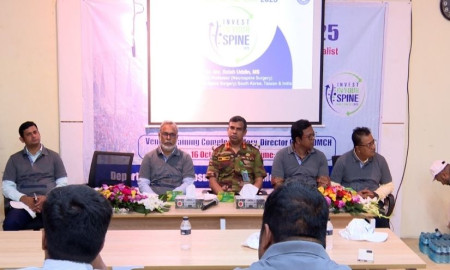 ঢামেকে বিশ্ব মেরুদণ্ড দিবস উদযাপন