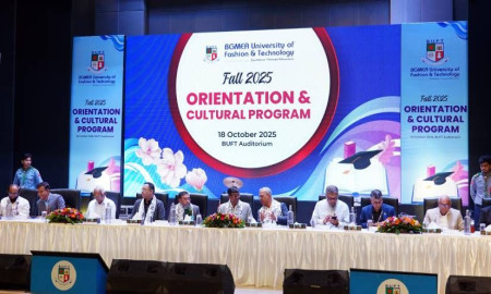 বিইউএফটিতে নবাগত শিক্ষার্থীদের নবীনবরণ অনুষ্ঠিত