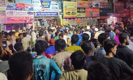 এবার বেসরকারি একটি বিশ্ববিদ্যালয়ে আগুন