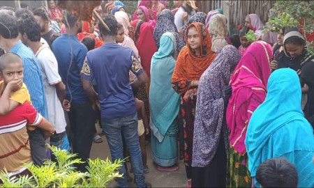 কু‌ষ্টিয়ায় নিজ বাড়িতে ভ্যানচালককে কুপিয়ে হত্যা