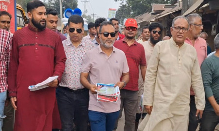 দেশের নির্বাচনের আকাশে কালো মেঘ কেটে গেছে : ড.আসাদুজ্জামান রিপন