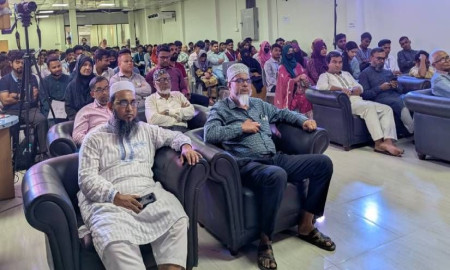 ডিআইইউতে চার বিভাগের নবীনবরণ অনুষ্ঠিত