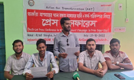 সাতক্ষীরার প্রাণসায়ের খাল রক্ষা ও জলাবদ্ধতা নিরসনে ৭ দাবি