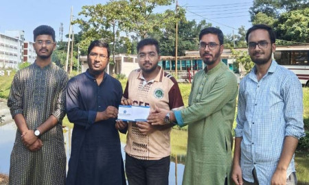 যুক্তরাষ্ট্রে প্রতিযোগিতায় অংশ নিতে ফান্ড অনিশ্চয়তা, পাশে দাঁড়াল শাবিপ্রবি শিবির