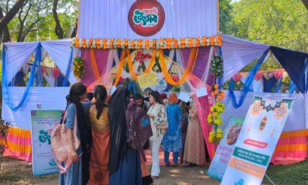 মেহেদি উৎসবের মধ্য দিয়ে ইবি ছাত্রী সংস্থার আত্মপ্রকাশ 