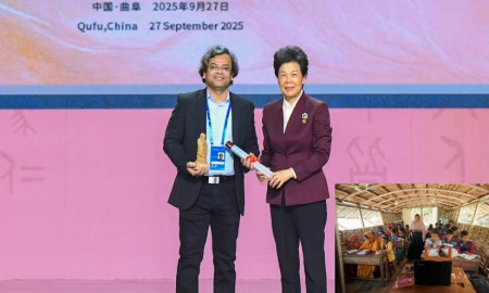 রেজোয়ানের ভাসমান স্কুল পেল ইউনেসকো কনফুসিয়াস সাক্ষরতা পুরস্কার