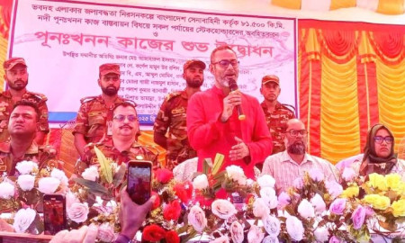 ভবদহ অঞ্চলের ৫ নদী পুনঃখনন কাজের উদ্বোধন, সেনাবাহিনীর তত্ত্বাবধানে বাস্তবায়ন শুরু