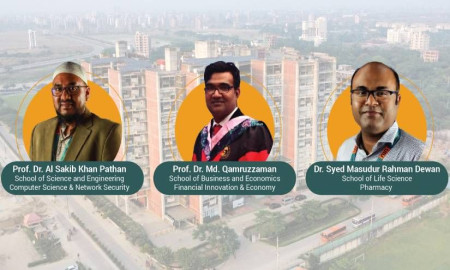 বিশ্বসেরা ২ শতাংশ বিজ্ঞানীর তালিকায় ইউআইইউর তিন গবেষক