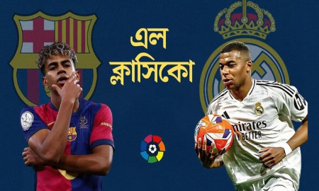 রাতে বার্সা-রিয়াল মহারণ