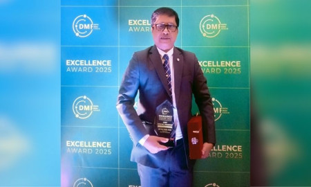 ‎ডিএমএফ এক্সিলেন্স অ্যাওয়ার্ড পেলেন রূপালী বাংলাদেশের জিএম ইমন