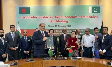 হালাল পণ্য রপ্তানি বৃদ্ধিতে পাকিস্তানের সঙ্গে বিএসটিআইর সমঝোতা স্বাক্ষর