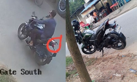 গাজীপুরে এবার ডুয়েট ছাত্র ও সাংবাদিকের  উধাও মোটরসাইকেল চুরি