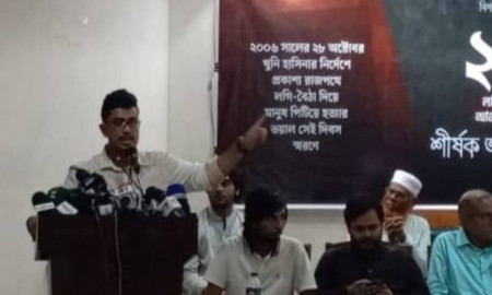 কালচারাল ফ্যাসিবাদ, মুজিববাদের বিরুদ্ধে ঐক্যবদ্ধ থাকুন : সাদিক কায়েম