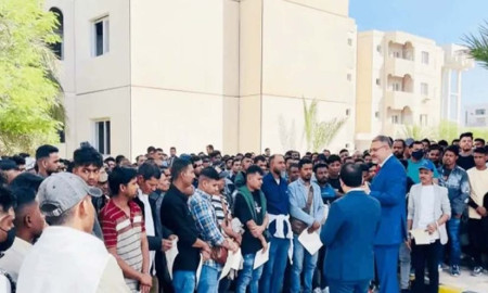 লিবিয়া থেকে দেশে ফিরল আরও ৩১০ বাংলাদেশি