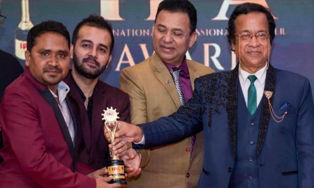 আন্তর্জাতিক সম্মাননা অর্জন করলেন উদ্যোক্তা আবু সায়েম