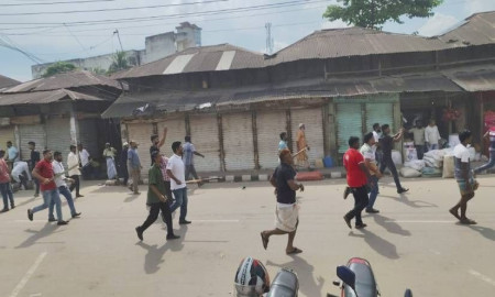 ভোলায় বিএনপি-বিজেপির ধাওয়া পাল্টাধাওয়া, আহত অর্ধশত