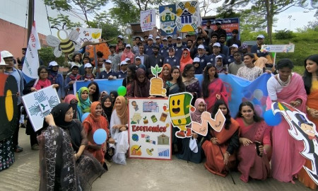 বর্ণাঢ্য আয়োজনে সিলেট কৃষি বিশ্ববিদ্যালয় দিবস পালিত 