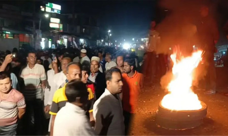 বিএনপির দেওয়া মনোনয়ন বাতিলের দাবিতে বিক্ষোভ