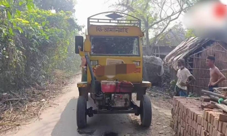 মোটরসাইকেল-আলমসাধু সংঘর্ষে কলেজছাত্র নিহত