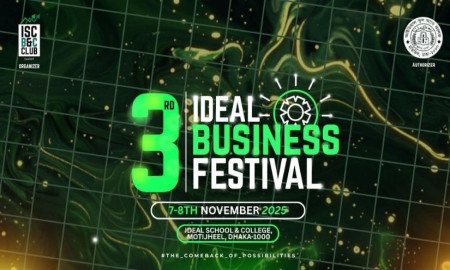 মতিঝিল আইডিয়ালে আসন্ন ৩য় আইডিয়াল বিজনেস ফেস্টিভ্যালের প্রস্তুতি সম্পন্ন