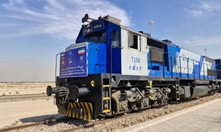 প্রথমবারের মতো রাশিয়া থেকে পণ্যবাহী ট্রেন পৌঁছেছে ইরানে