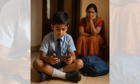 স্কুল থেকে ফিরেই বুদ স্মার্টফোনে, হৃদরোগসহ যেসব ঝুঁকিতে শিশু
