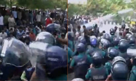 ৪৭তম বিসিএস লিখিত প্রার্থীদের ওপর পুলিশের লাঠিচার্জ-জলকামান নিক্ষেপ