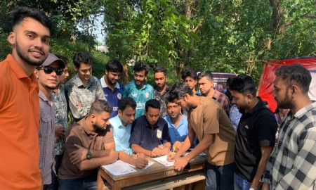 রাজনীতি নিষিদ্ধ ক্যাম্পাসে চলছে কুবি ছাত্রদলের সদস্য সংগ্রহ