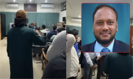 ‘অফিস কক্ষে রাজনৈতিক নেতাদের সঙ্গে মিটিং করছিলেন রেজিস্ট্রার’, ঘটনার বর্ণনায় যা বললেন আম্মার