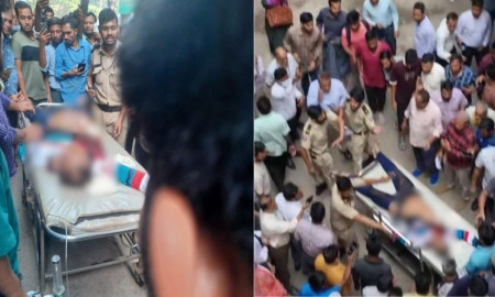 ন্যাশনাল মেডিকেল কলেজের সামনে এলোপাতাড়ি গুলি, নিহত ১