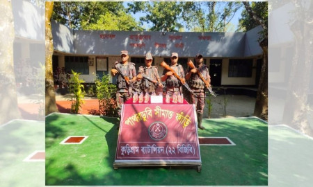 বিজিবির বিশেষ অভিযানে ভারতীয় পণ্য জব্দ, গ্রেফতার ১