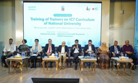 এক বছরে জাতীয় বিশ্ববিদ্যালয়ের ১২ হাজার শিক্ষককে আইসিটি বিষয়ে প্রশিক্ষণের উদ্যোগ