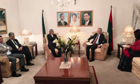 বিএনপি মহাসচিব মির্জা ফখরুলের সঙ্গে ইইউ রাষ্ট্রদূতের সাক্ষাৎ