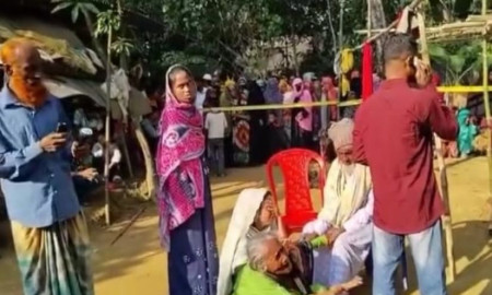 ময়মনসিংহে ঘর থেকে বাবা-মেয়ের গলাকাটা মরদেহ উদ্ধার