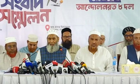 যমুনার সামনে অবস্থানের ঘোষণা জামায়াতসহ ৮ দলের