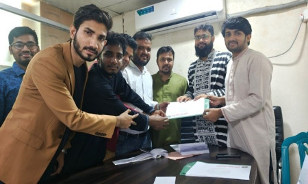 এনসিপির মনোনয়ন সংগ্রহ করলেন কৃষিবিদ গোলাম মর্তুজা সেলিম