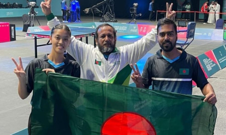 ইসলামিক সলিডেটারি গেমসে টেবিল টেনিসে রৌপ্য জয় বাংলাদেশের