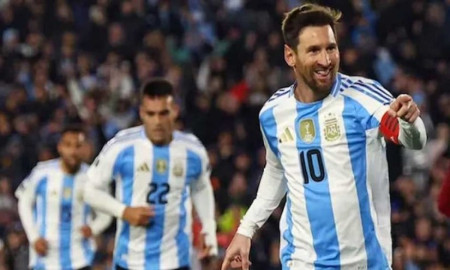 মেসি-মার্তিনেজের গোলে জয় পেল আর্জেন্টিনা