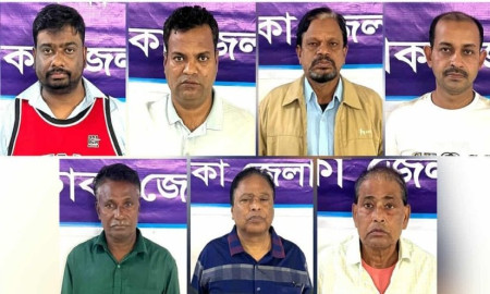 আশুলিয়ায় আওয়ামী লীগের ৭ নেতাকর্মী গ্রেপ্তার