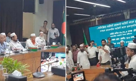 ইসির সংলাপে উপস্থিত এক দলের দুই গ্রুপ, হট্টগোলের পর বের দেয়া হলো এক পক্ষকে