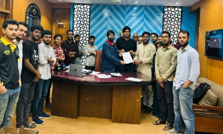 শাকসুর দাবিতে আন্দোলনকারী শিক্ষার্থীদের শাস্তির দাবি ছাত্রদলের 