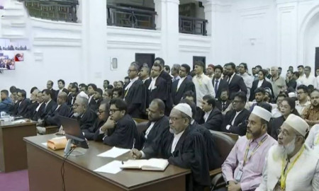 শেখ হাসিনাসহ তিনজনের অপরাধ প্রমাণিত