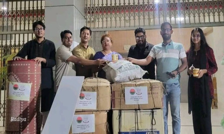 জবির ছাত্রী হলে ছাত্রদলের উপহার, বই-প্লেট-ম্যাটসহ যা আছে