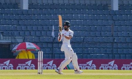 ভালো শুরুর পর প্যাভিলিয়নে সাদমান