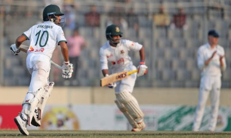 মিরপুর টেস্টে চালকের আসনে বাংলাদেশ